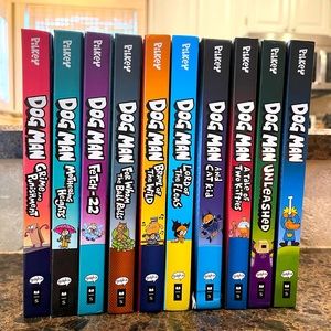 Dogman books 1-10. Excellent condition.